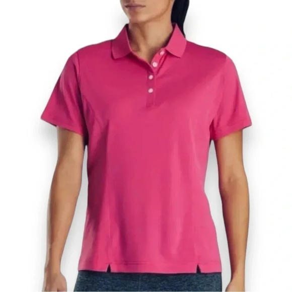 FootJoy Tops - FootJoy Golf ProDry Tennis Pickleball Polo Short Sleeve Shirt Top Pink Small